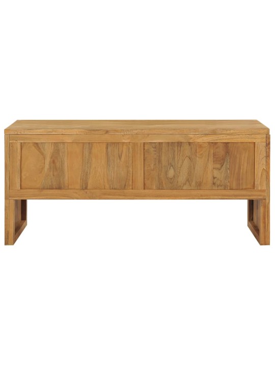 Tv skapītis, 100x35x45 cm, masīvs tīkkoks