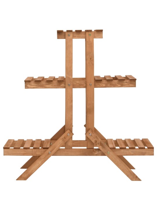 Augu statīvs, 83x25x83 cm, egles koks