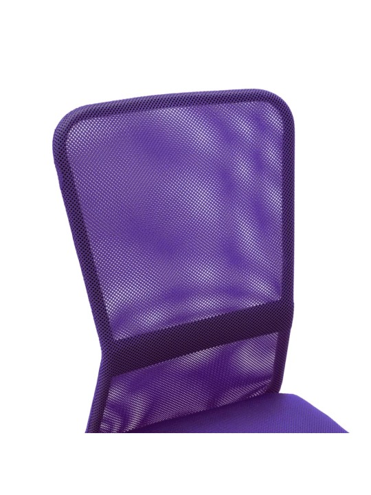 Biroja krēsls, 44x52x100 cm, violets tīklveida audums