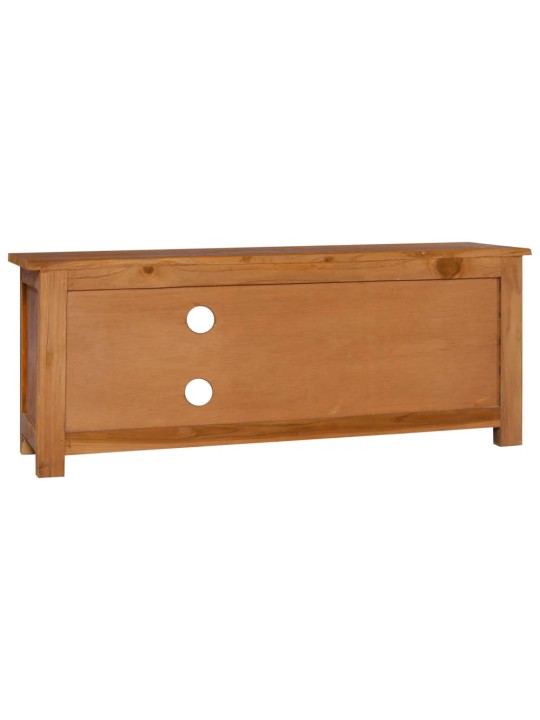 Tv skapītis, 100x30x40 cm, masīvs tīkkoks