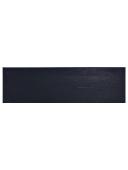 Tv skapītis, gaiši melns, 100x30x45 cm, masīvs sarkankoks