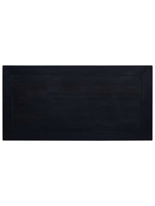 Kafijas galdiņš, gaiši melns, 100x50x30 cm, masīvs sarkankoks
