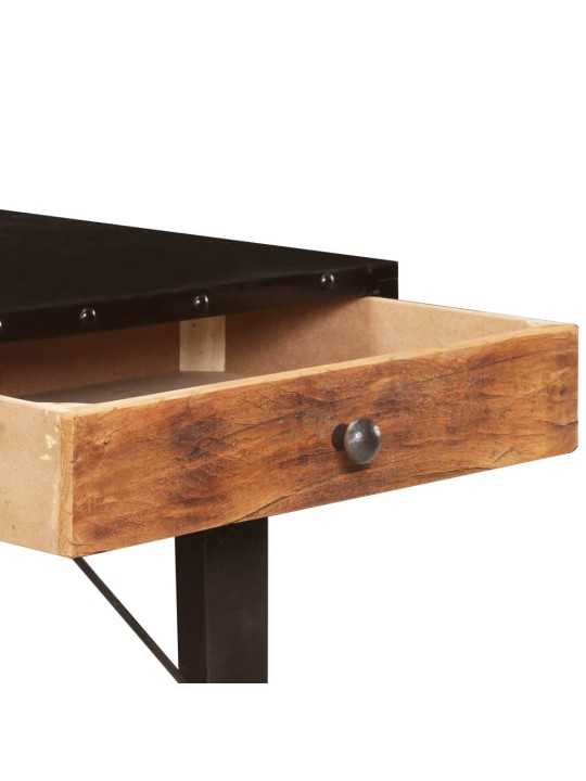 Konsoles galdiņš, 118x35x76 cm, pārstrādāts masīvkoks