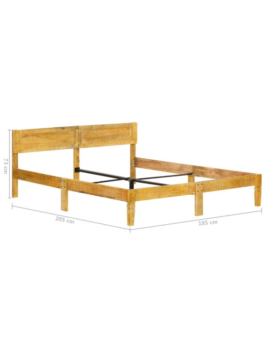 Gultas rāmis, 180 cm, mango masīvkoks
