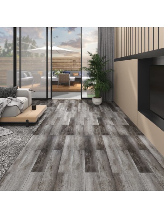 Grīdas dēļi, 5,26 m², 2 mm, svītrains koks, pvc