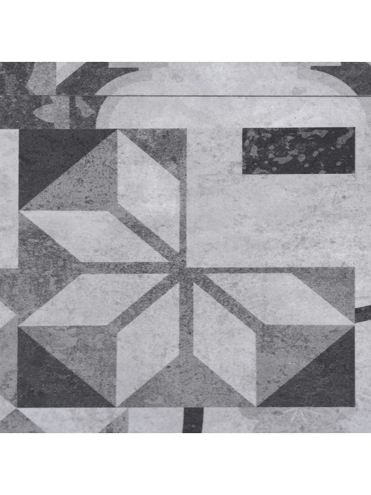 Grīdas dēļi, pašlīmējoši, 4,46 m², 3 mm, pelēks raksts, pvc
