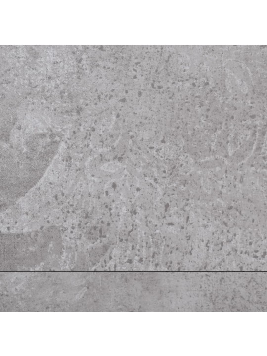 Grīdas dēļi, pašlīmējoši, 5,02 m², 2 mm, zemes pelēks pvc