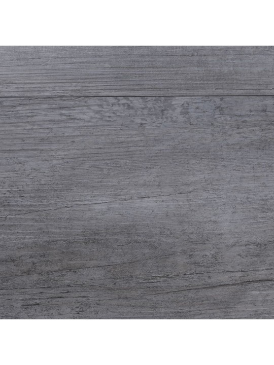 Grīdas dēļi, pašlīmējoši, 5,02 m², 2mm, matēts pelēka koka pvc