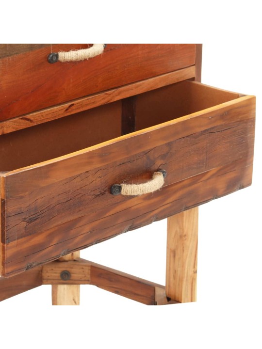 Kumode, 118x30x76 cm, pārstrādāts masīvkoks