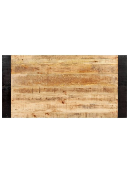 Virtuves galds, 140x70x76 cm, neapstrādāts mango masīvkoks