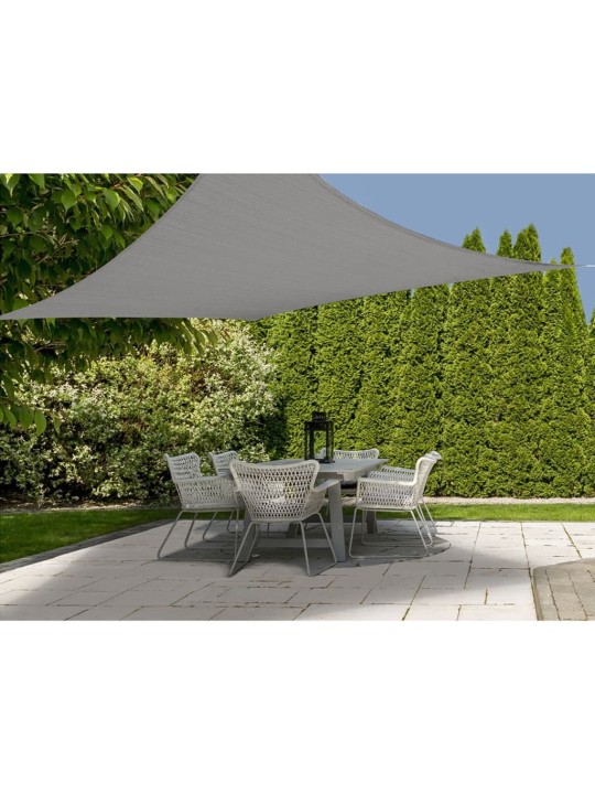 Progarden nojume, 3x3 m, kvadrāta forma, pelēka