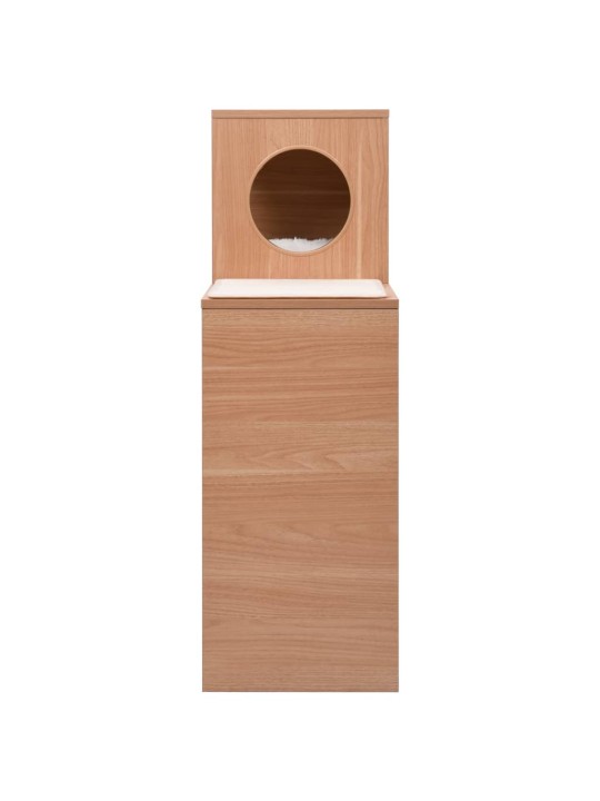 Kaķu māja ar sizala paklāju nagu asināšanai, 100 cm