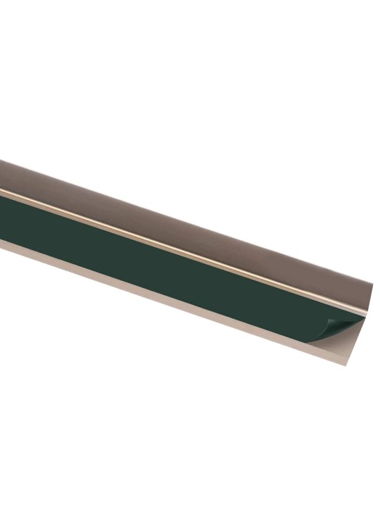 Kāpņu profili, 15 gab., l forma, 90 cm, brūns alumīnijs