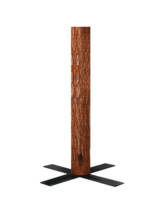 Ziemassvētku egle, dabīgs koks, čiekuri, zaļa, 180 cm, PVC