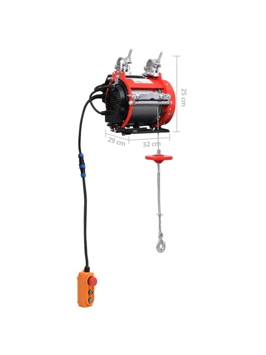 Elektriskā sastatņu vinča, 500 kg, 230 v