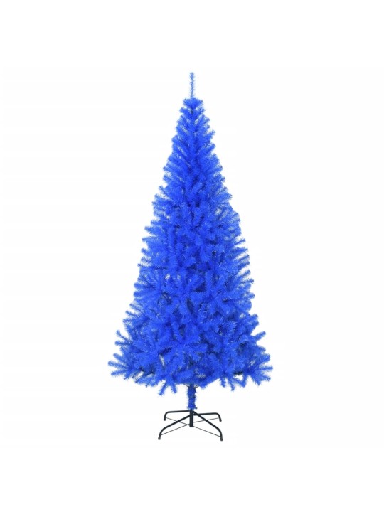 Mākslīgā ziemassvētku egle ar statīvu, zila, 180 cm, pvc