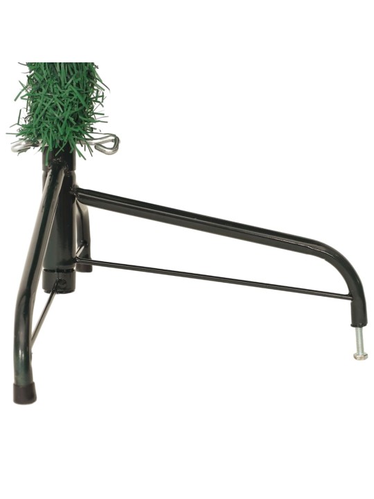 Mākslīgā Ziemassvētku egle ar statīvu, pusapaļa, 210 cm, PVC