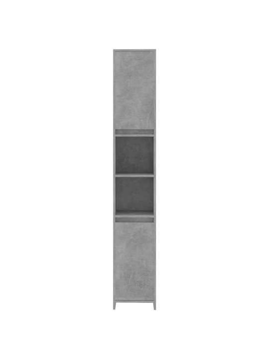 Vannasistabas plaukts, pelēks, 30x30x183,5cm, inženierijas koks
