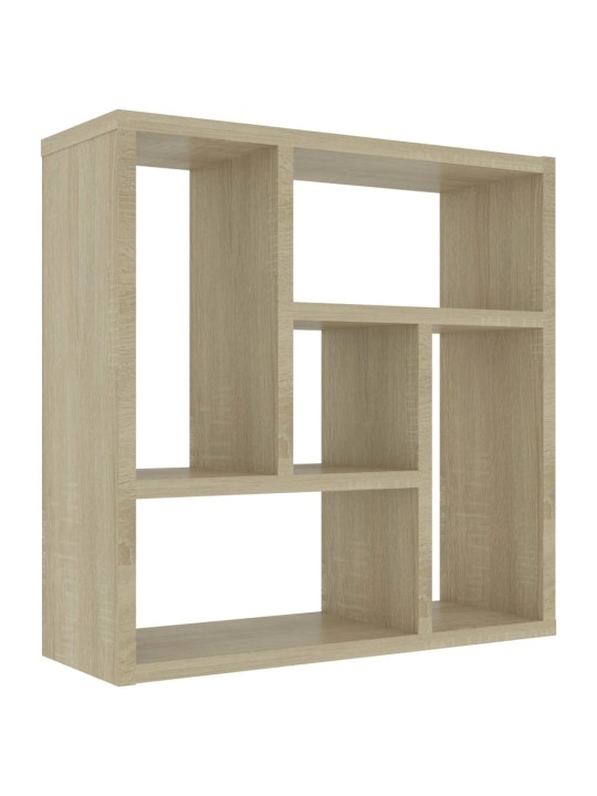 Sienas plaukts ozolkoka krāsa 45,1x16x45,1 cm inženierijas koks