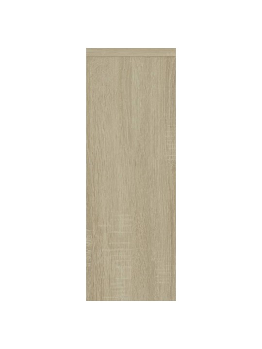 Sienas plaukts ozolkoka krāsa 45,1x16x45,1 cm inženierijas koks