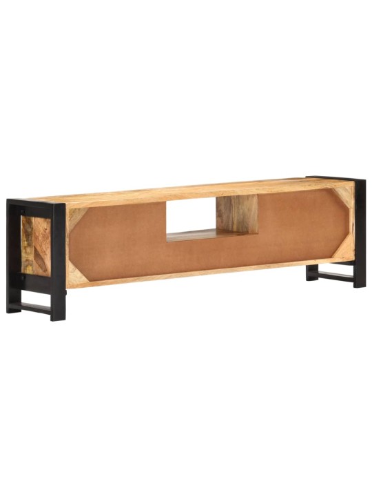 Tv skapītis, 140x30x40 cm, neapstrādāts mango koks
