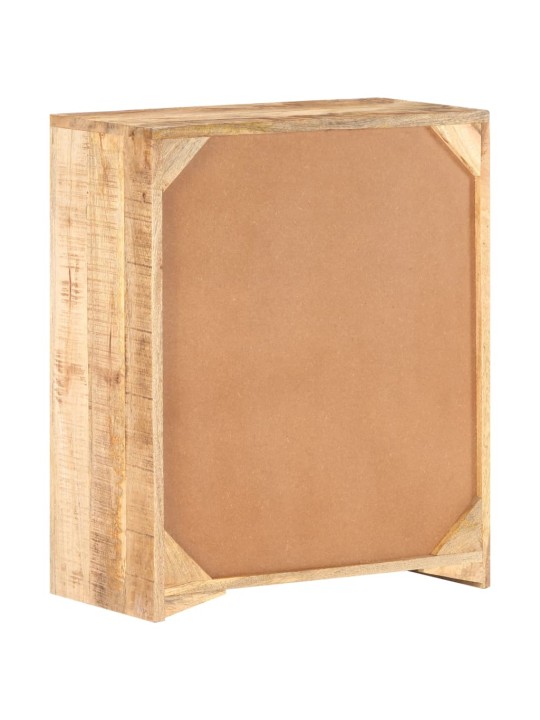 Kumode, 59x33x75 cm, neapstrādāts mango masīvkoks