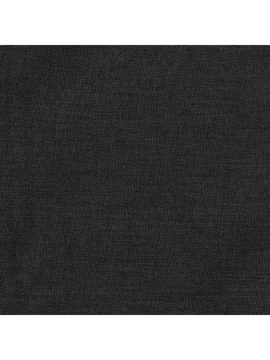 Biezie aizkari, 2 gab., 140x175 cm, linveida, antracītpelēki
