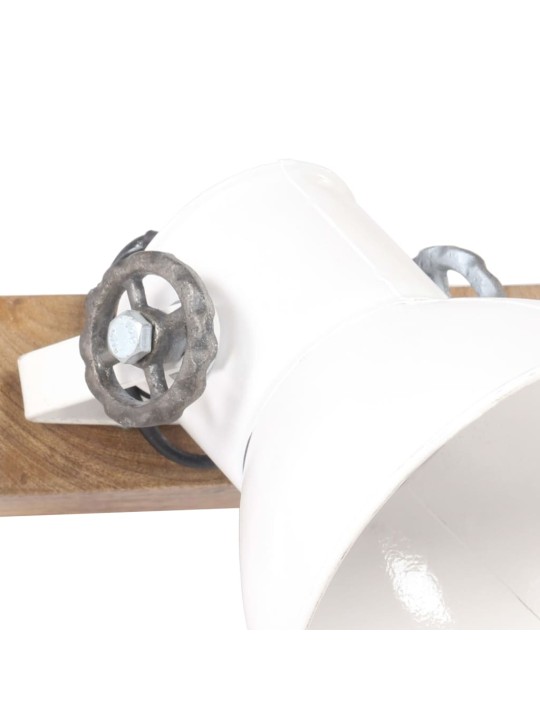Sienas lampa, industriāls dizains, balta, 90x25 cm, e27