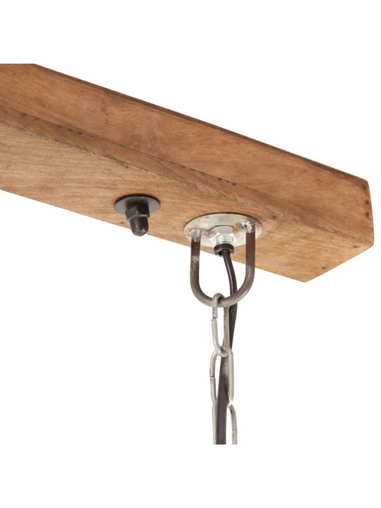 Griestu lampa, industriāls dizains, 25 w, sudraba, 109 cm, e27