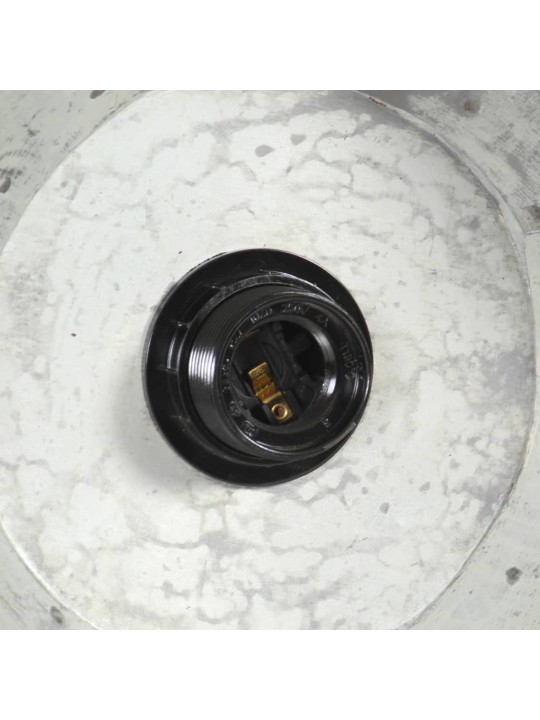 Griestu lampa, industriāls dizains, 25 w, sudraba, 109 cm, e27