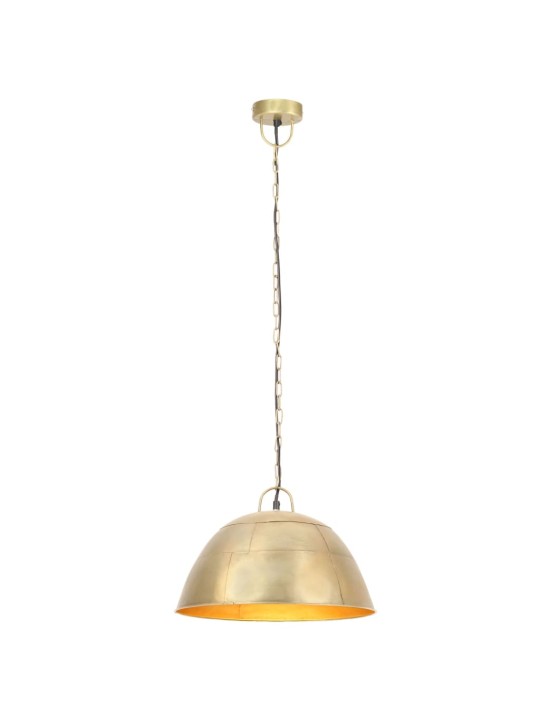 Griestu lampa, industriāla, misiņa krāsā, 25 w, 41 cm, e27