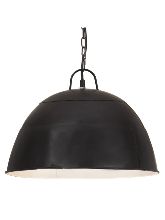 Griestu lampa, industriāls dizains, melna, 25 w, 41 cm, e27