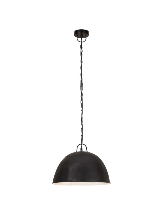 Griestu lampa, industriāls dizains, melna, 25 w, 41 cm, e27