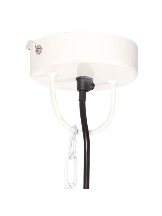 Griestu lampa, industriāls dizains, balta, 25 w, 31 cm, e27