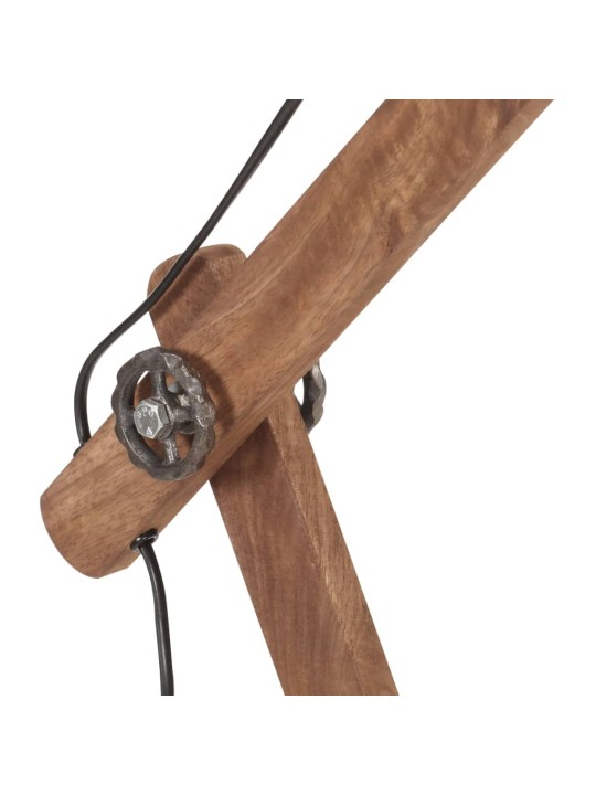 Galda lampa, industriāls dizains, melna, 58x18x90 cm, e27