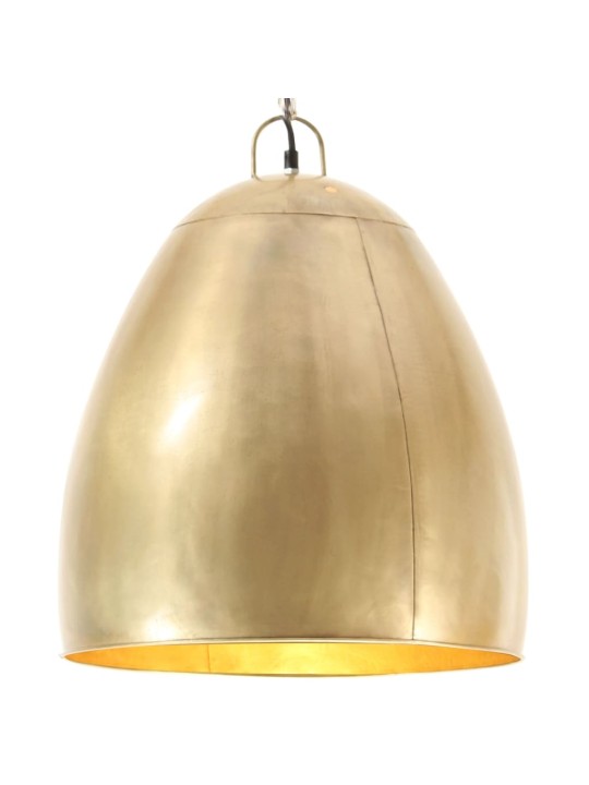 Griestu lampa, industriāls dizains, misiņa, 25 w, 42 cm, e27