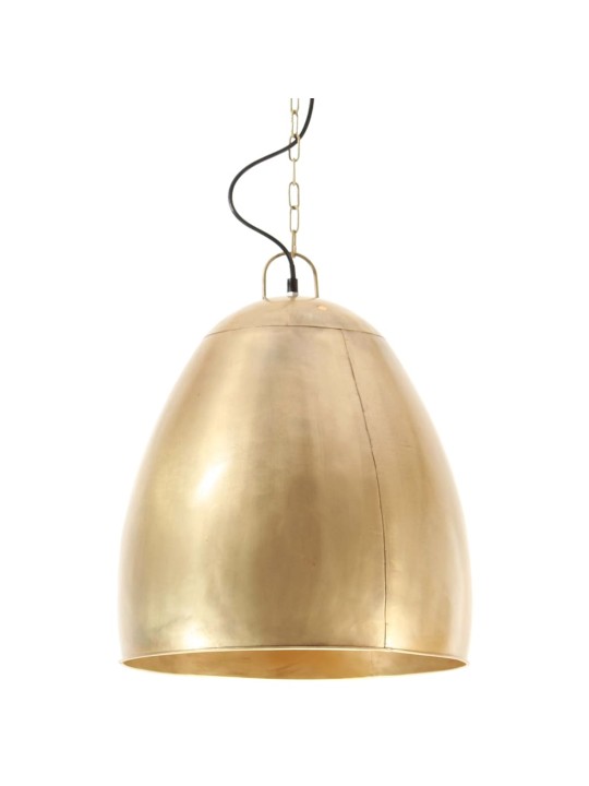 Griestu lampa, industriāls dizains, misiņa, 25 w, 42 cm, e27