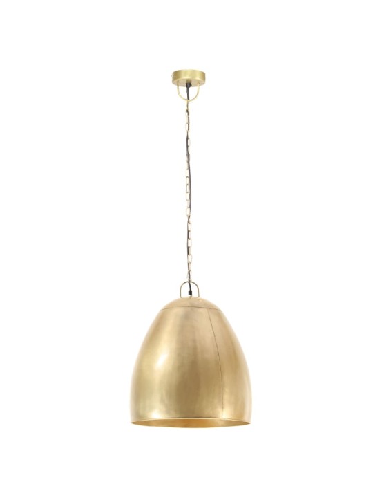 Griestu lampa, industriāls dizains, misiņa, 25 w, 42 cm, e27