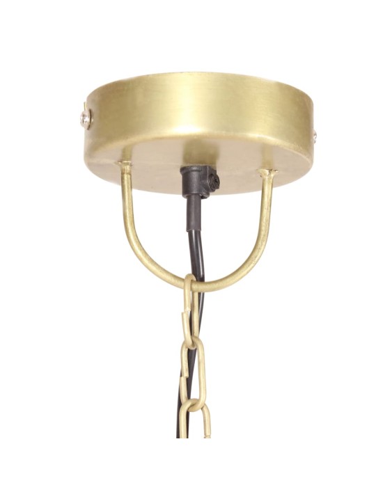 Griestu lampa, industriāls dizains, misiņa, 25 w, 42 cm, e27