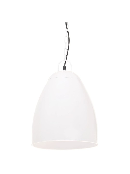 Griestu lampa, industriāls dizains, balta, 25 w, 32 cm, e27
