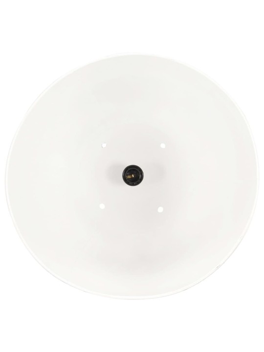 Griestu lampa, industriāls dizains, balta, 25 w, 32 cm, e27