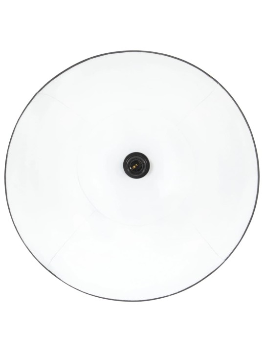 Griestu lampa, melna, apaļa, 25 w, 48 cm, e27