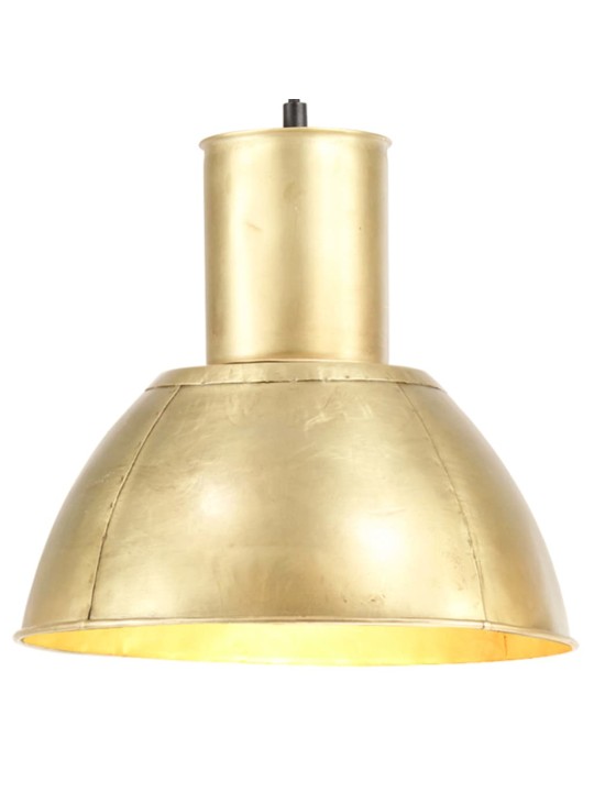 Griestu lampa, misiņa krāsā, apaļa, 25 w, 28,5 cm, e27