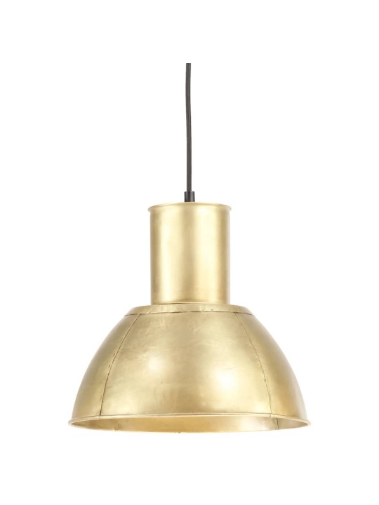 Griestu lampa, misiņa krāsā, apaļa, 25 w, 28,5 cm, e27