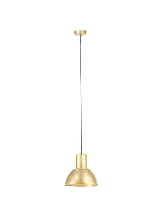Griestu lampa, misiņa krāsā, apaļa, 25 w, 28,5 cm, e27