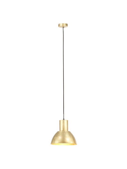 Griestu lampa, misiņa krāsā, apaļa, 25 w, 28,5 cm, e27