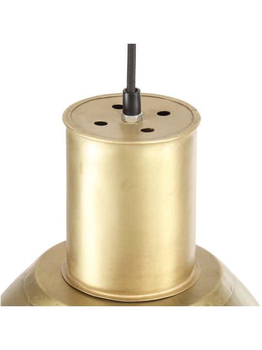 Griestu lampa, misiņa krāsā, apaļa, 25 w, 28,5 cm, e27