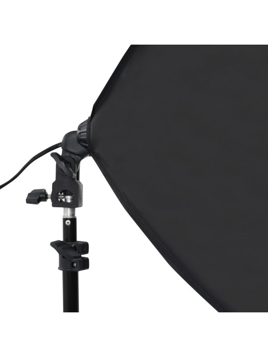 Fotostudijas komplekts – gaismas izkliedētāji un fons