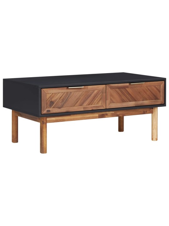Kafijas galdiņš, 90x50x40 cm, akācijas masīvkoks, mdf