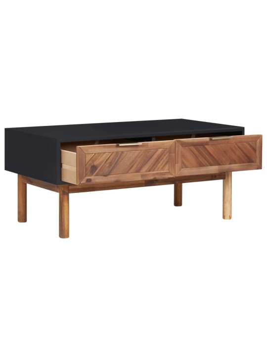 Kafijas galdiņš, 90x50x40 cm, akācijas masīvkoks, mdf